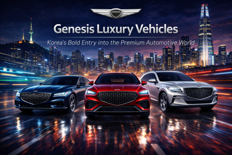 Genesis Luxury Vehicles: Korea’s Bold Entry into the Premium Automotive World