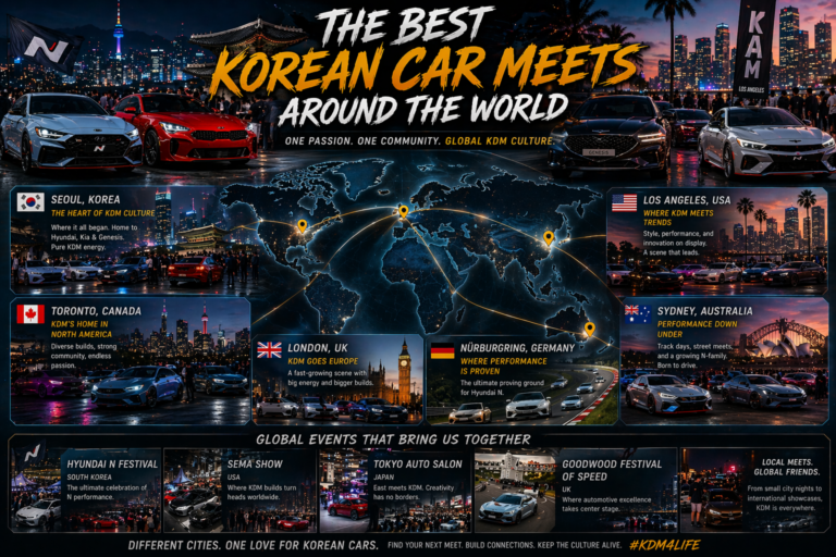 Best Korean Car Meets Around the World