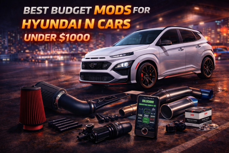 Best Budget Mods for Hyundai N Cars Under $1000