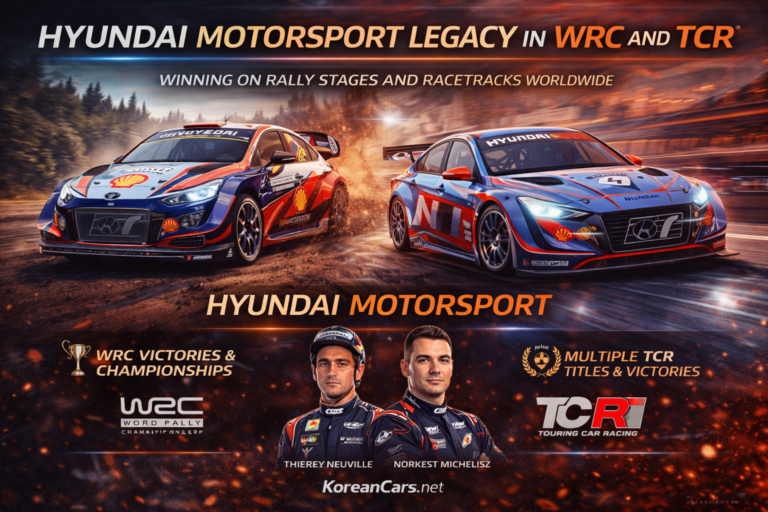 Hyundai Motorsport Legacy in WRC and TCR