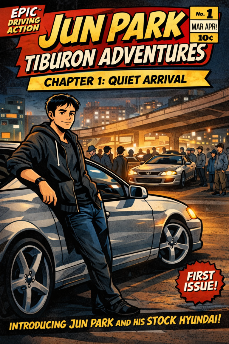 Jun Park Tiburon Adventures : Chapter 1- Quiet Arrival