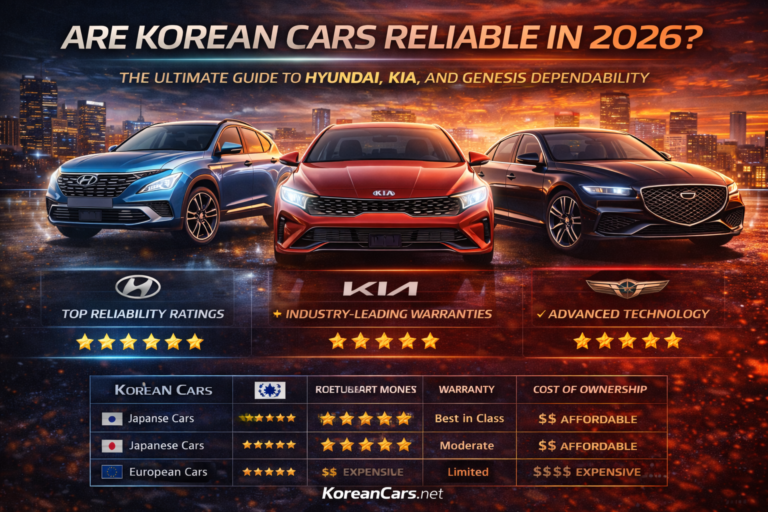 Are Korean Cars Reliable in 2026? The Ultimate Guide