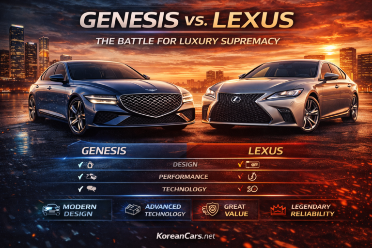 Genesis vs. Lexus: The Battle for Luxury Supremacy
