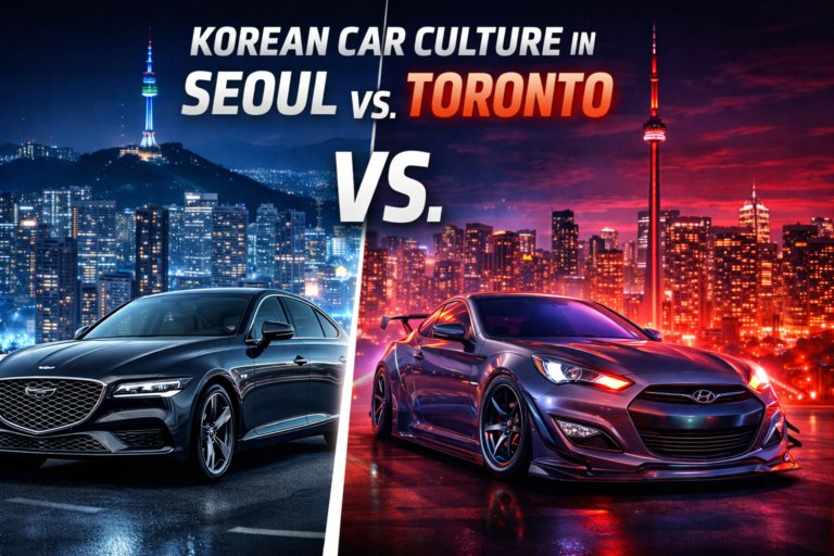 Korean Car Culture in Seoul vs. Toronto