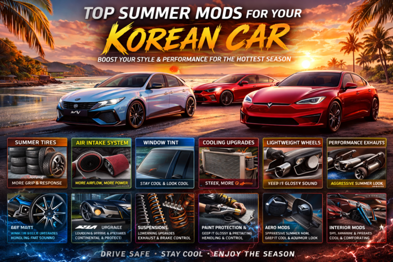 Top Summer Mods for Your Korean Car