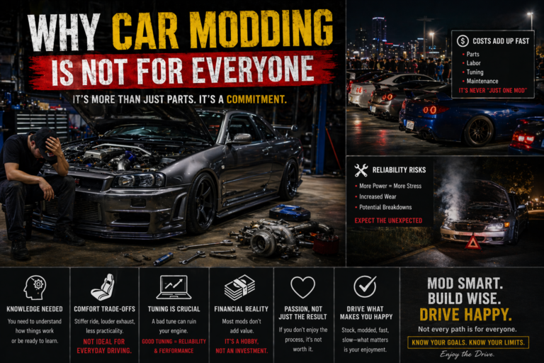 Why Car Modding Is Not for Everyone