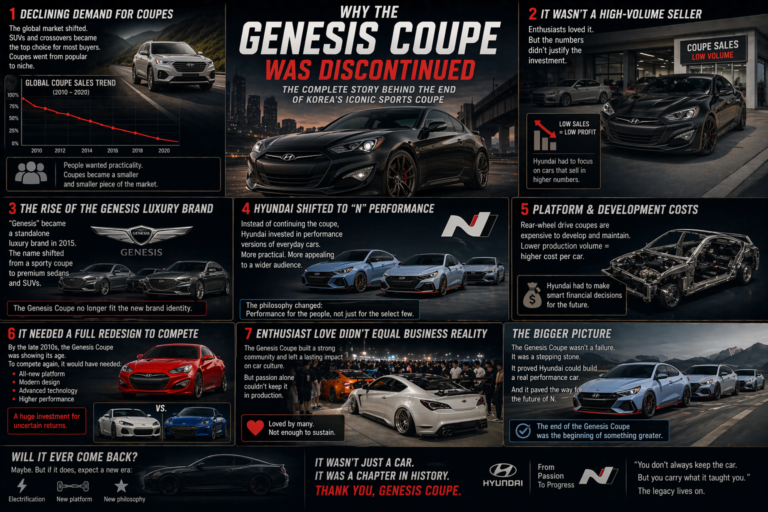 Why the Genesis Coupe Was Discontinued