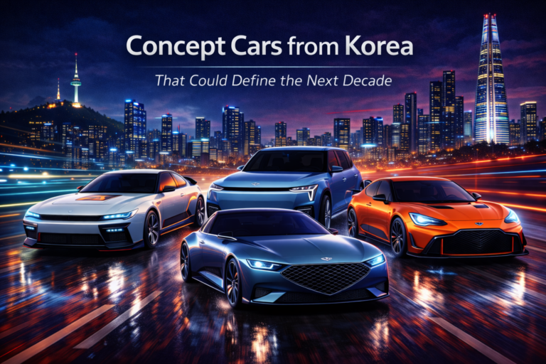 Concept Cars from Korea That Could Define the Next Decade