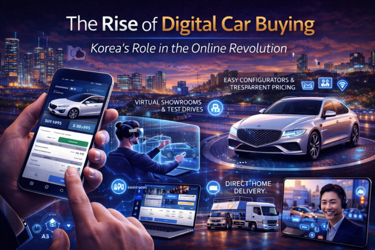 The Rise of Digital Car Buying: Korea’s Role in the Online Revolution