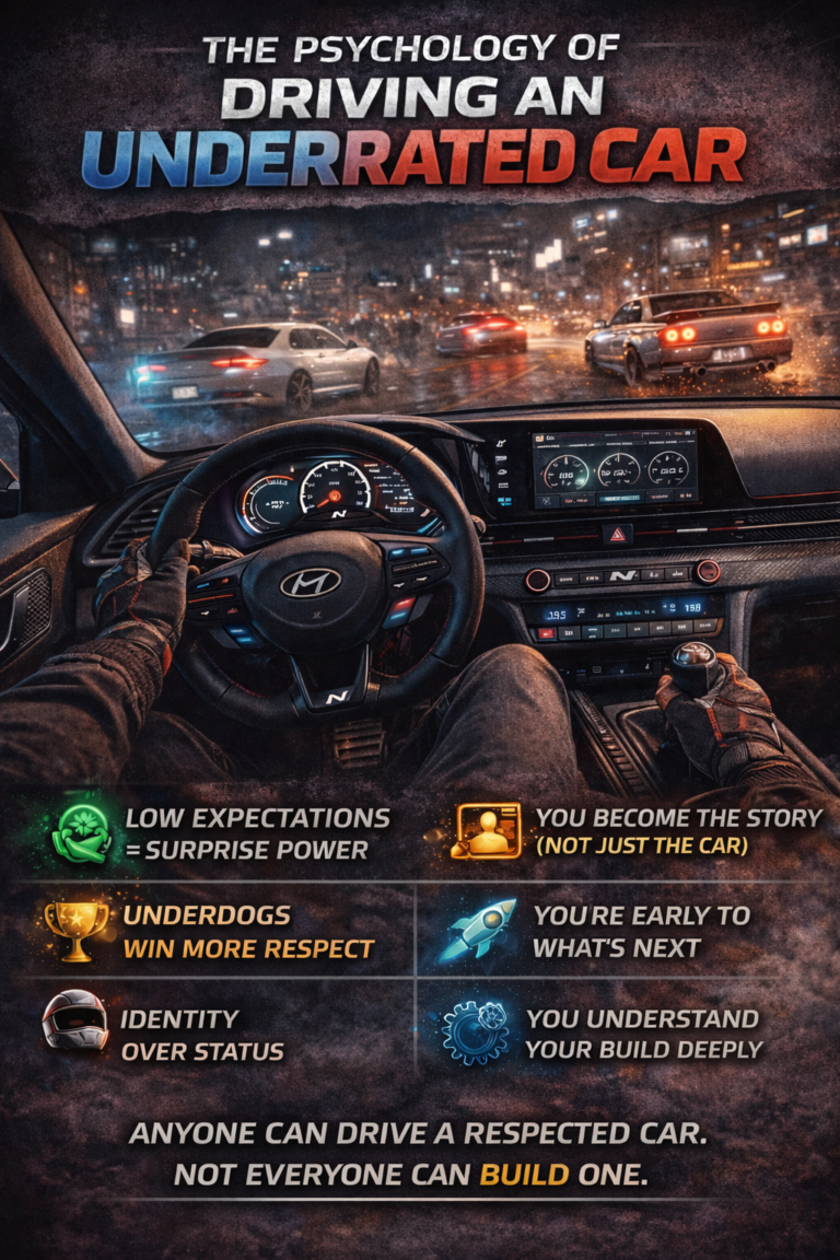 The Psychology of Driving an Underrated Car