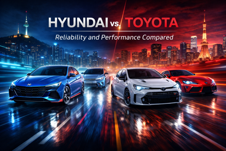Hyundai vs. Toyota: Reliability and Performance Compared