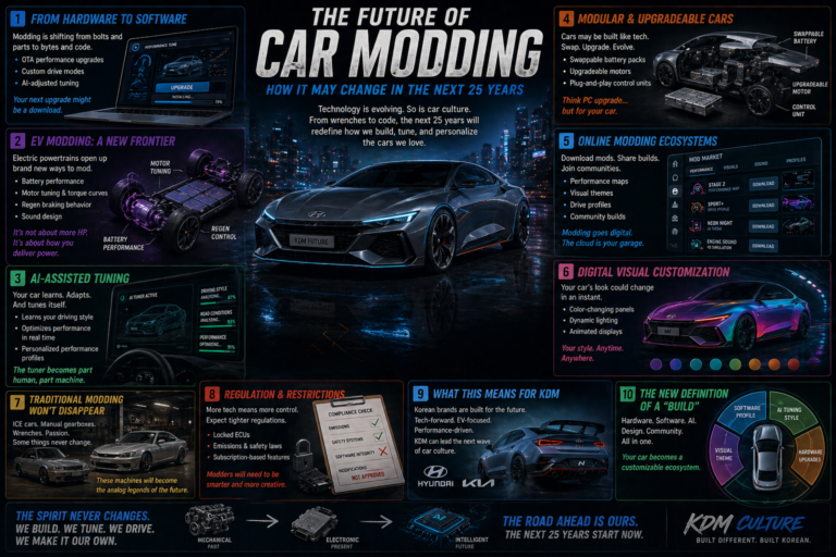 How Car Modding May Change in the Next 25 Years
