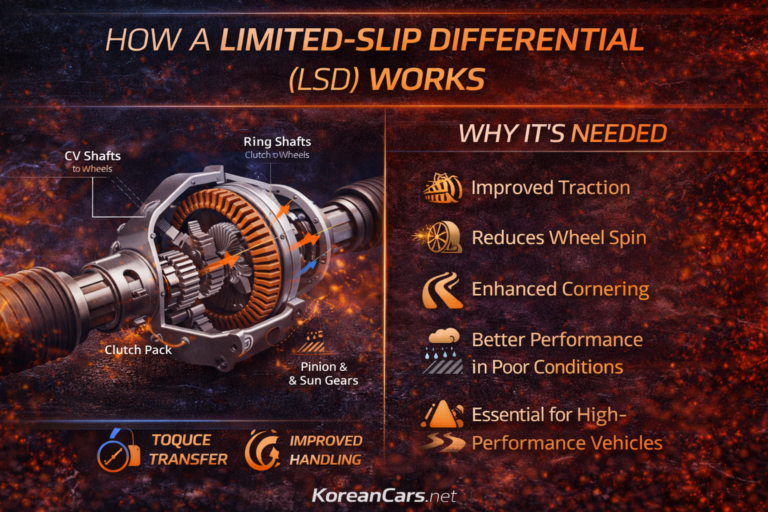 How a Limited-Slip Differential (LSD) Works: Diagrams, Benefits, and Why It’s Needed