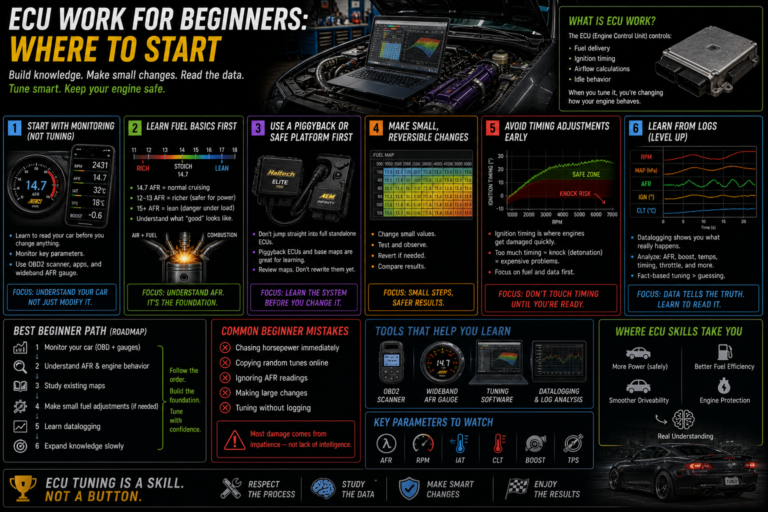 ECU Work for Beginners: Where to Start (Without Blowing Your Engine)