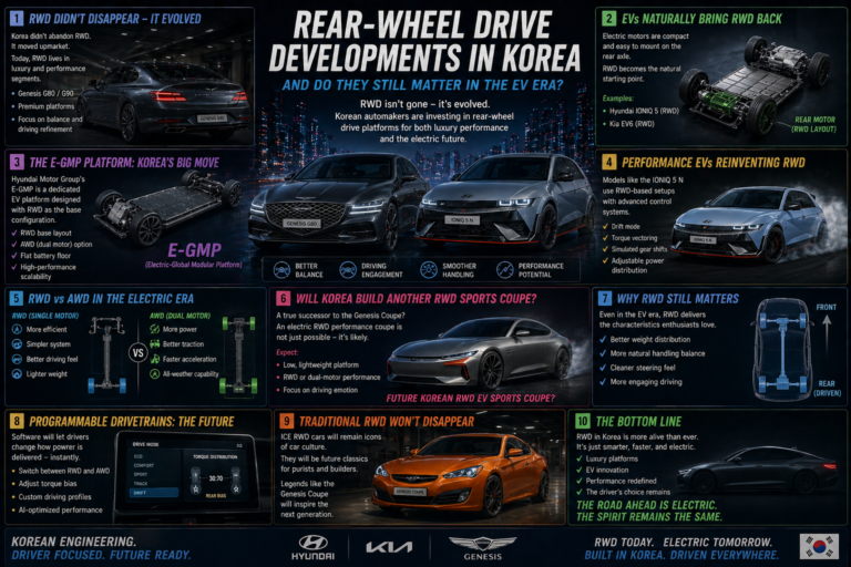 Are There New Rear-Wheel Drive Developments in Korea? (And Do They Still Matter in the EV Era?)