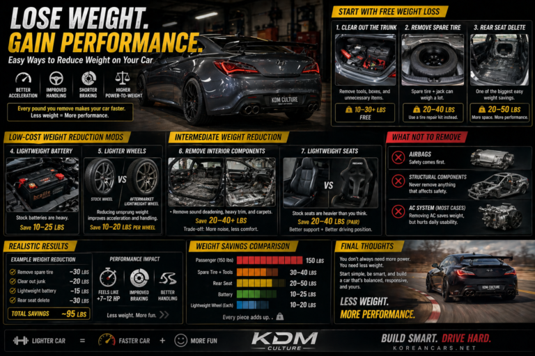The Easiest Ways to Lose Weight on Your Car (And Actually Increase Performance)