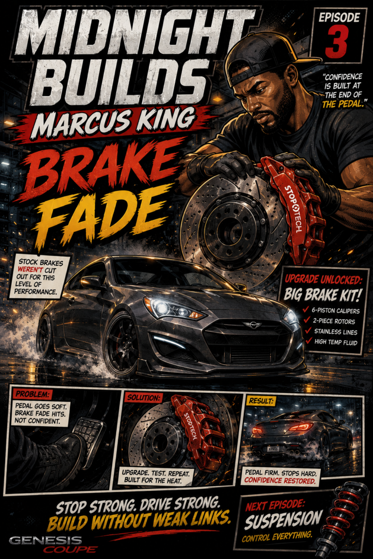 Midnight Builds: Marcus King – Chapter 3 – Brake Fade