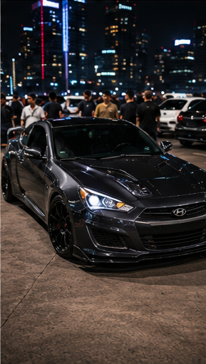 KDM Song – Burning Rubber K – A Genesis Sports Coupe Song
