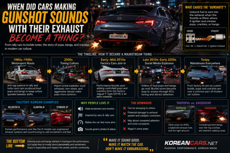 When Did Cars Making Gunshot Sounds With Their Exhaust Become a Thing?