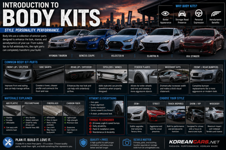 Introduction to Body Kits: How They Change the Look and Personality of Your Car