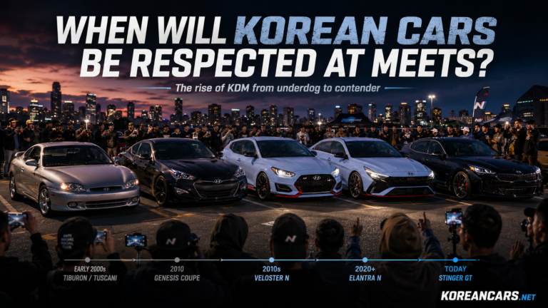 When Will Korean Cars Finally Be Respected at Meets?