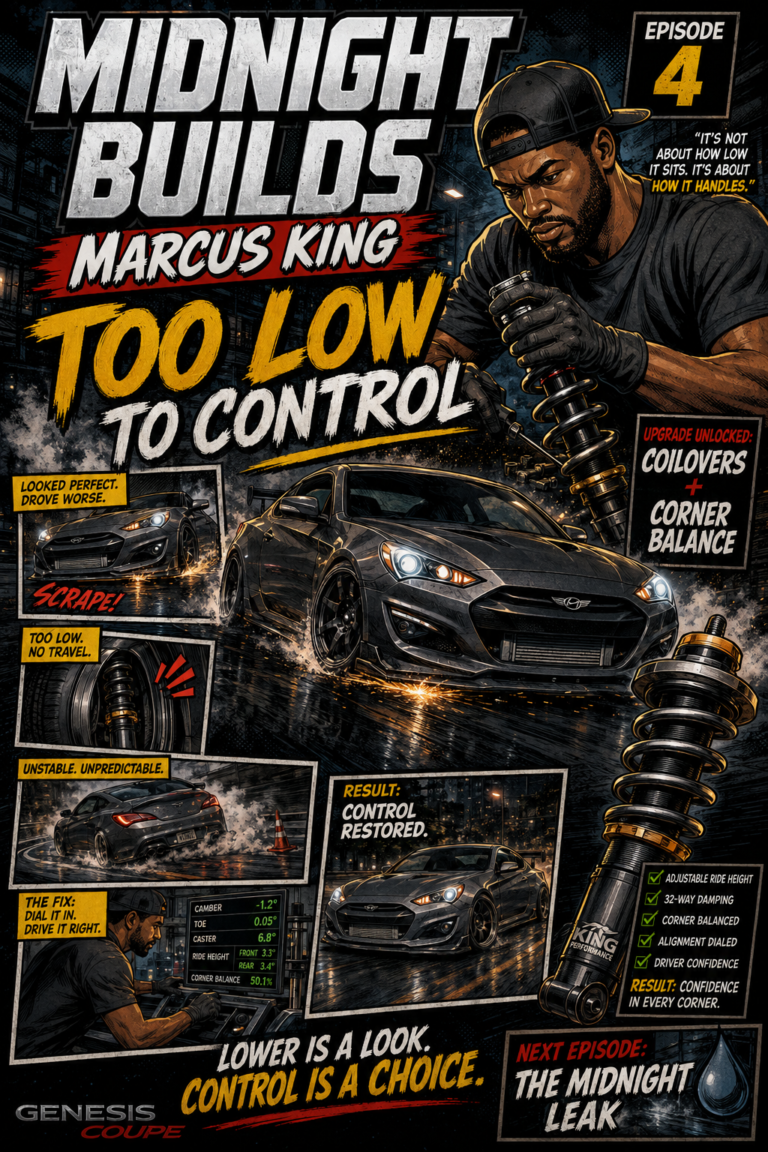 Midnight Builds: Marcus King – Chapter 4 – Too Low to Control
