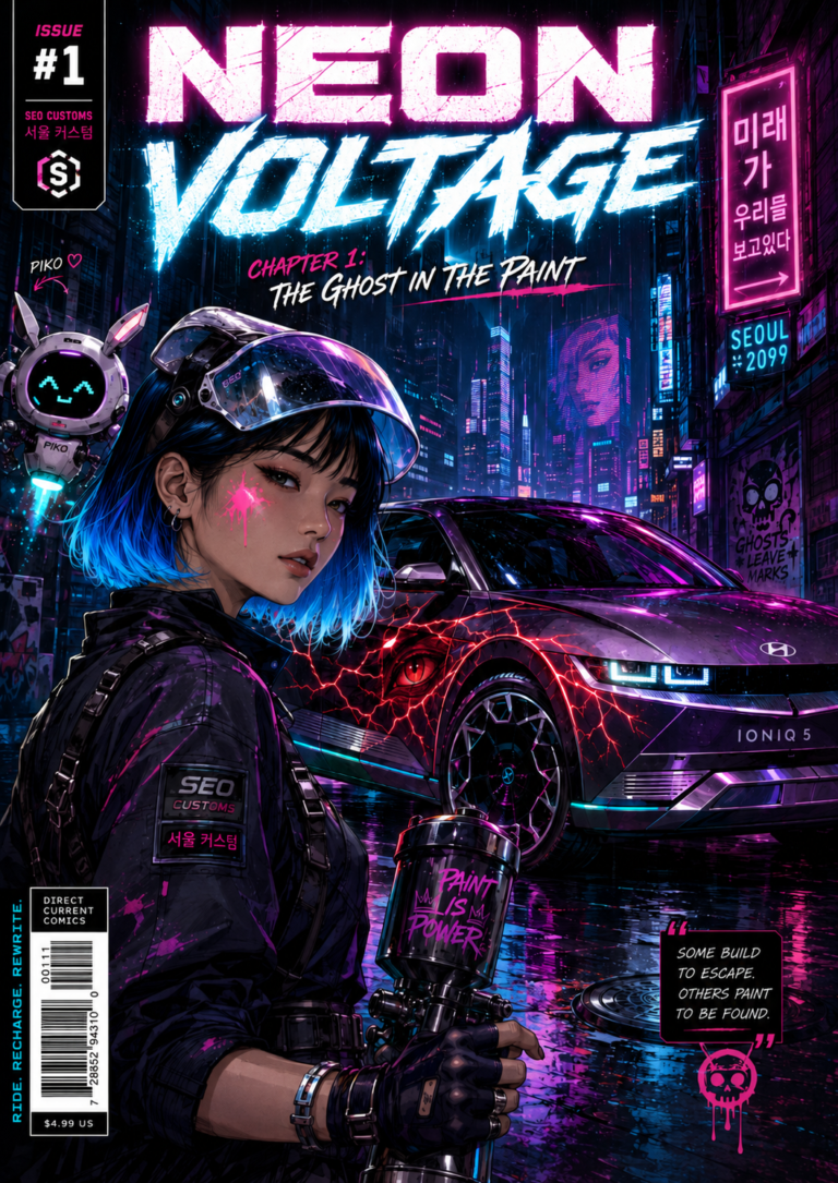 NEON VOLTAGE – Chapter 1: The Ghost in the Paint