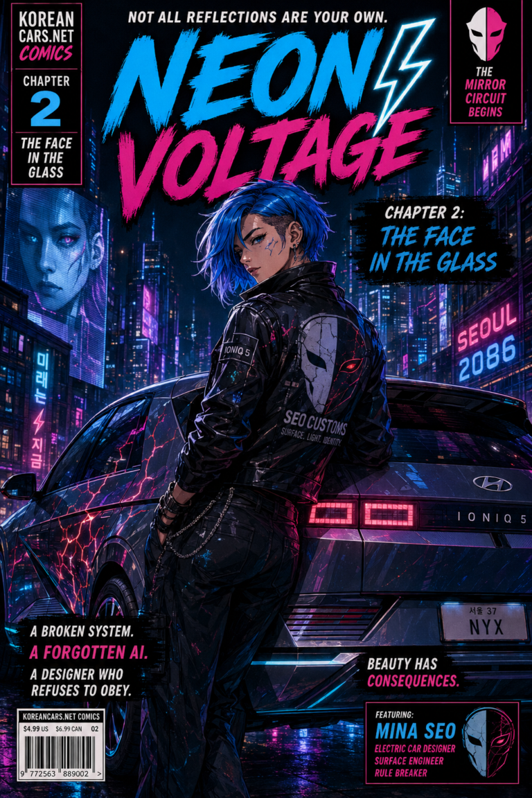 NEON VOLTAGE – Chapter 2: The Face in the Glass