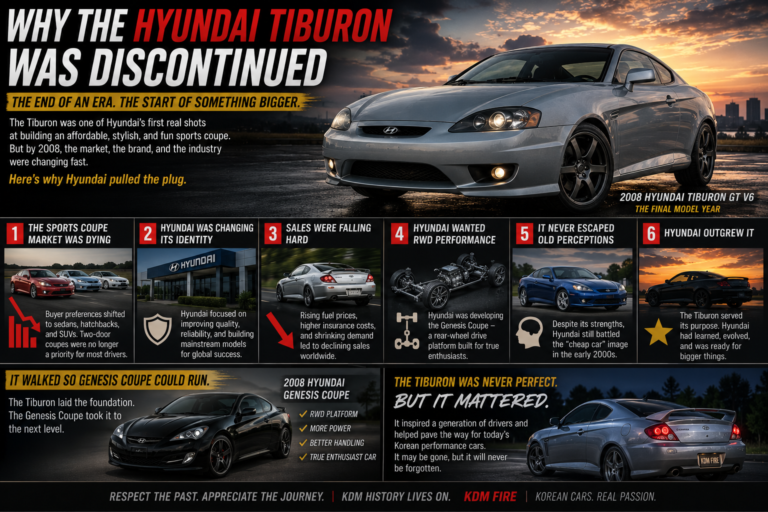 Why Hyundai Tiburon Was Discontinued — The Death of an Entire Era