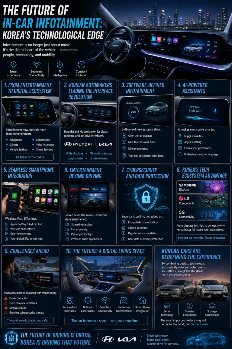 The Future of In-Car Infotainment: Korea’s Technological Edge