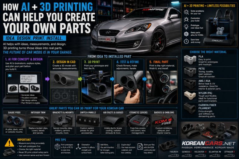 How AI and 3D Printing Can Help You Create Your Own Car Parts