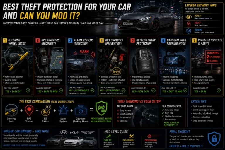 Best Theft Protection for Your Car (And What You Can Actually Mod)