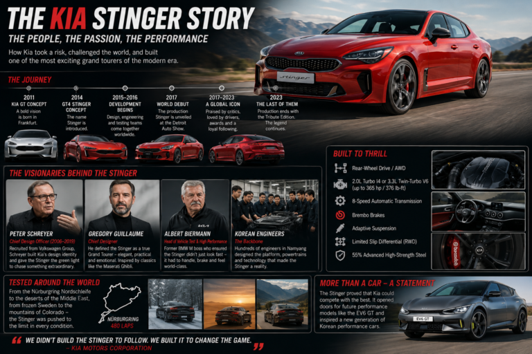 The Kia Stinger Story: The Designers, Engineers and Executives Behind Korea’s Audacious Grand Tourer