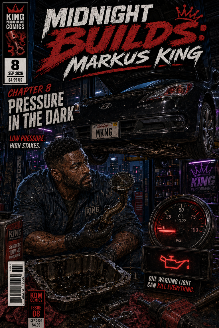 Midnight Builds: Markus King – Chapter 8 — Pressure in the Dark